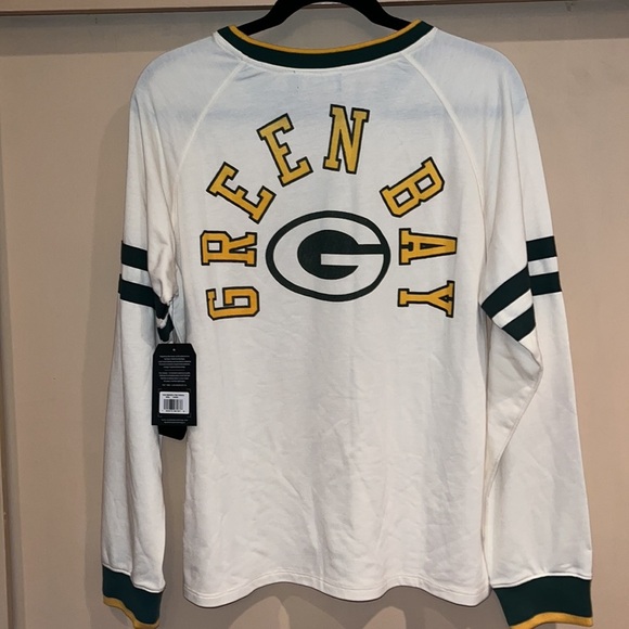 Green Bay ladies football jersey NWT size large - Picture 9 of 9
